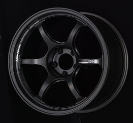 Advan RG-D2 18x10.0 +22 5x114.3 Semi Gloss Black Wheel