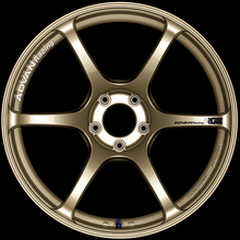 Load image into Gallery viewer, Advan RGIII 19x8.5 +45 5-114.3 Racing Gold Metallic Wheel