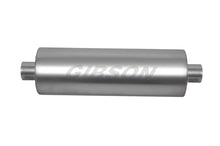 Load image into Gallery viewer, Gibson SFT Superflow Center/Center Round Muffler - 8x24in/2.5in Inlet/3in Outlet - Stainless