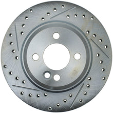 Load image into Gallery viewer, StopTech 02-06 Mini Cooper Select Sport Slotted &amp; Drilled Front Right Rotor