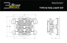 Load image into Gallery viewer, Diode Dynamics SS3 Pro Type M Kit ABL - Yellow SAE Fog