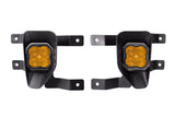 Diode Dynamics SS3 Type SV1 LED Fog Light Kit Max - Yellow SAE Fog