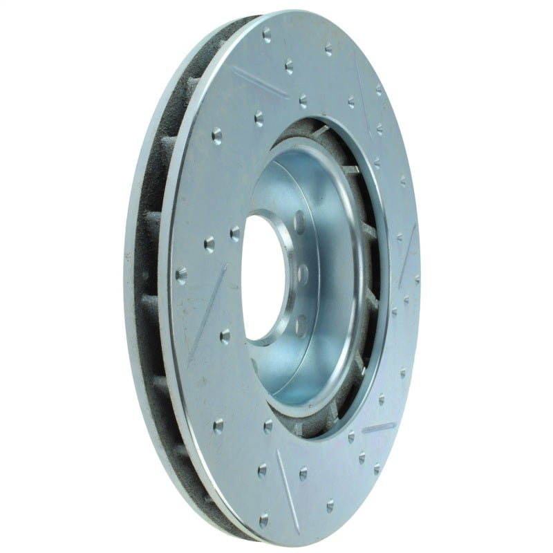 StopTech Select Sport Drilled & Slotted Rotor - Front Left