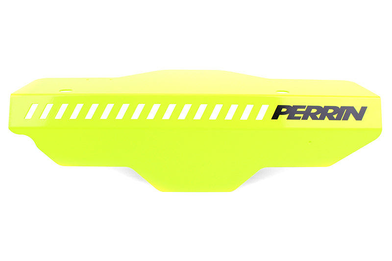 PERRIN 02-14 Subaru WRX / 04-21 STI / 08-11 Impreza Pulley Cover - Neon Yellow - GTR Auto