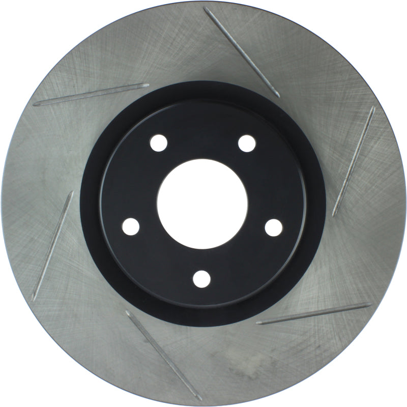 StopTech Power Slot 07-09 Nissan Sentra 2.5L SE-R Spec V SportStop Front Slotted Left Rotor