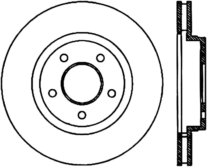 StopTech Slotted Sport Brake Rotor