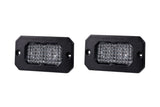 Diode Dynamics Stage Series 2 In LED Pod Pro - White Flood Flush ABL (Pair)