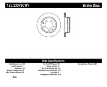 Load image into Gallery viewer, Centric Premium 03-18 Porsche Cayenne Rear CRYO-STOP Rotor