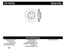 Load image into Gallery viewer, StopTech Power Slot 11/92-01 Subara Impreza / 95-01 Outback Front Left Drilled &amp; Slotted Rotors