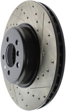 Load image into Gallery viewer, StopTech Sport Drilled &amp; Slotted Rotor - Rear Left