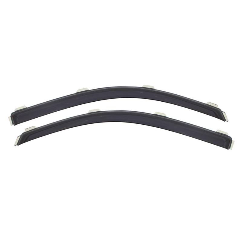 AVS 15-18 Chevy Colorado Ext. Cab Ventvisor In-Channel Window Deflectors 2pc - Smoke - GTR Auto