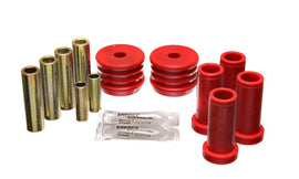 Energy Suspension 64-76 BMW 2002 Red Rear Control Arm Bushing Set - GTR Auto