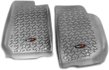 Load image into Gallery viewer, Rugged Ridge Floor Liner Front Gray 2007-2018 Jeep Wrangler Unlimited JK 4 Dr