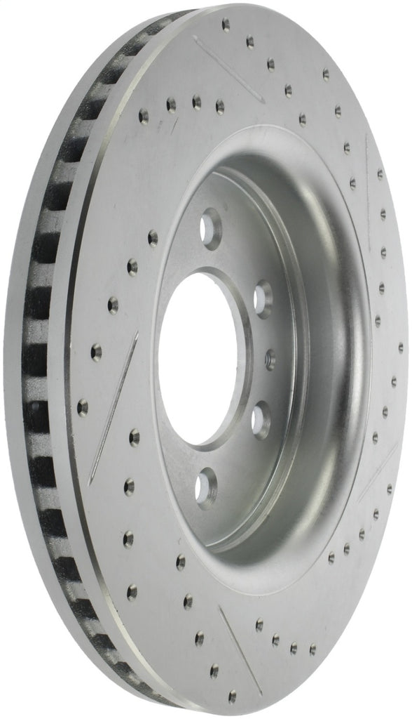 StopTech 07-17 Lincoln Navigator / Ford Expedition Sport Slotted & Drilled Right Front Brake Rotor