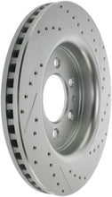 Load image into Gallery viewer, StopTech 07-17 Lincoln Navigator / Ford Expedition Sport Slotted &amp; Drilled Right Front Brake Rotor