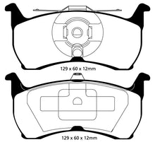 Load image into Gallery viewer, EBC 93-00 Aston Martin Virage 5.3 (PBR Caliper) Redstuff Rear Brake Pads