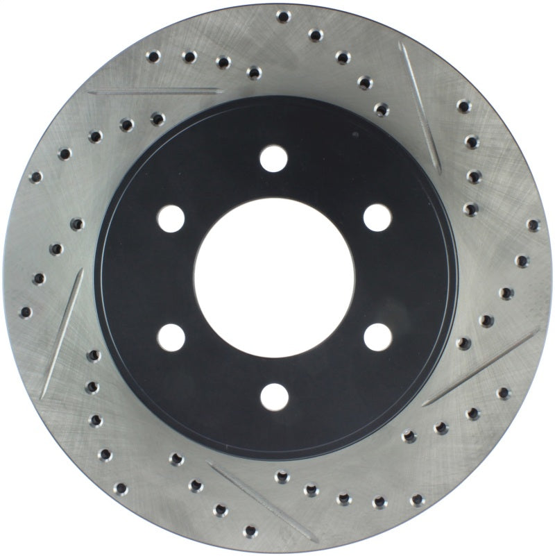 StopTech 04-09 Ford F150 / 06-08 Lincoln Mark LT Front Left Slotted & Drilled Rotor