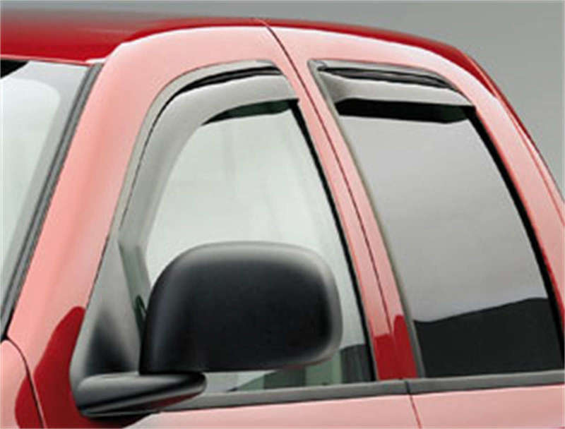 EGR 02-08 Dodge F/S Pickup Quad Cab New Body In-Channel Window Visors - Set of 4 (572451)