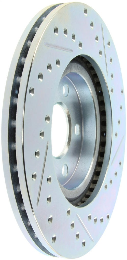 StopTech Select Sport Drilled & Slotted Rotor - Front Left