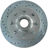 StopTech Select Sport Drilled & Slotted Rotor - Front Left