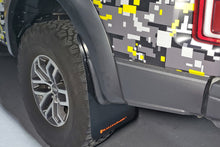 Load image into Gallery viewer, Rally Armor 17-20 Ford F-150 Raptor Gen 2 Black UR Mud Flap w/Dark Grey Logo