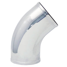 Load image into Gallery viewer, Spectre Universal Intake Elbow Tube (ABS) 3in. OD / 45 Degree - Chrome