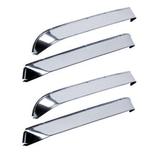 Load image into Gallery viewer, AVS 87-98 Ford F-250 Super Duty Ventshade Front &amp; Rear Window Deflectors 4pc - Stainless