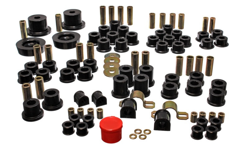 Energy Suspension 90-97 Mazda Miata Black Hyper-Flex Master Bushing Set - GTR Auto