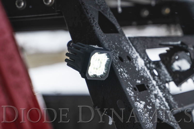 Diode Dynamics Stage Series C1 LED Pod Pro - White Wide Standard RBL Each