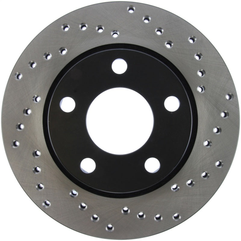StopTech 2/99-02 Audi S4 Drilled Left Rear Rotor