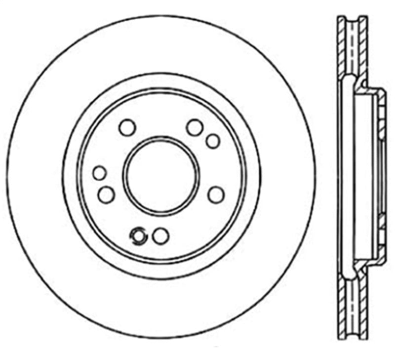 StopTech Drilled Sport Brake Rotor