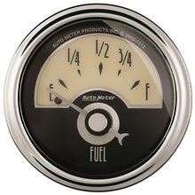 Load image into Gallery viewer, AutoMeter Gauge Fuel Level 2-1/16in. 0 Ohm(e) to 90 Ohm(f) Elec Cruiser Ad