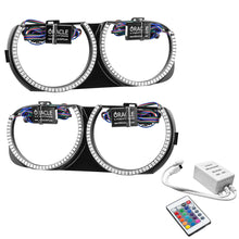 Load image into Gallery viewer, Oracle 15-21 Dodge Challenger Pre-Installed Halo Headlight Bezel - w/ Simple Controller