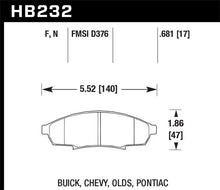 Load image into Gallery viewer, Hawk HPS Street Brake Pads