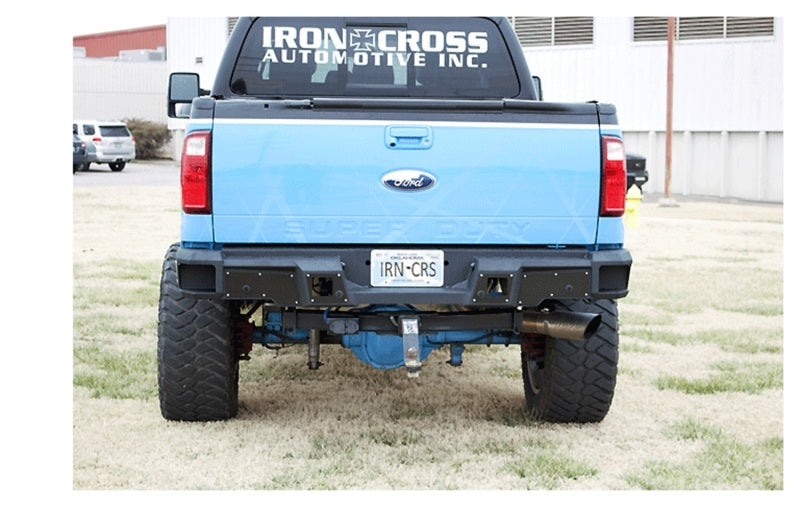 Iron Cross 15-19 Ford F-150 Hardline Rear Bumper - Matte Black