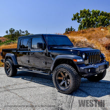 Load image into Gallery viewer, Westin 2020 Jeep Gladiator PRO TRAXX 5 WTW Oval Nerf Step Bars - Black