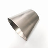 Ticon Industries 2-3/8in OAL 2.0in to 3.0in Titanium Transition Reducer Cone