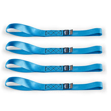 Load image into Gallery viewer, Mishimoto Heavy-Duty Ratchet Tie-Down Kit (4-Pack) - Blue