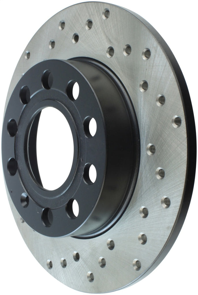 StopTech SportStop 02-06 Audi A4 (Exc Quattro) / 02-12/04 A4 Quattro Drilled Right Rear Rotor