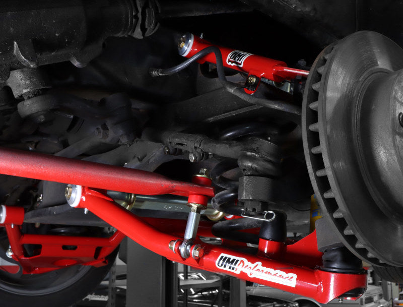 UMI Performance 73-87 GM C10 Street Performance Lower Control Arms - Red