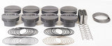 Mahle MS Piston Set SBF 342ci 4.000in Bore 3.4in Stroke 5.4in Rod .927 Pin -6cc 9.8 CR Set of 8