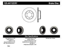 Load image into Gallery viewer, Stoptech 95-02 Toyota 4Runner Front Performance Cryo Brake Rotor