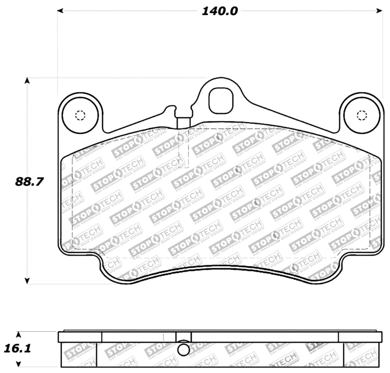 StopTech Performance Brake Pads