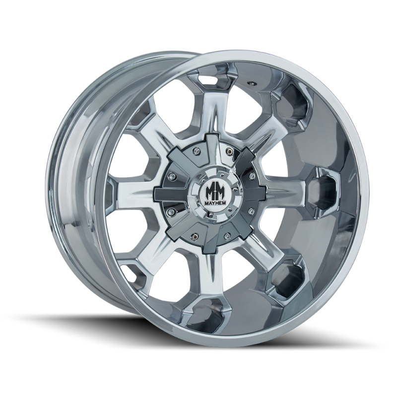 Mayhem 8105 Combat 20x9 / 5x127 BP / 0mm Offset / 87mm Hub Chrome Wheel