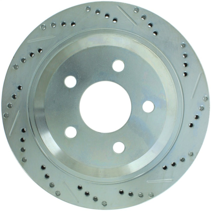 StopTech Select Sport 98-02 Chevrolet Camaro / Pontiac Firebird Slotted and Drilled Left Rear Rotor