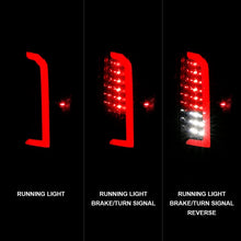Load image into Gallery viewer, ANZO 15-21 GMC Canyon LED Taillights w/ Light Bar Black Housing Smoke Lens