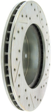 Load image into Gallery viewer, StopTech Select Sport 99-04 Jeep Grand Cherokee SportStop Slotted &amp; Drilled Front Right Rotor