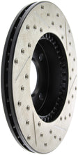 Load image into Gallery viewer, StopTech 95-99 Nissan 200SX / 98-99 Sentra (Exc Wagon) Slotted &amp; Drilled Right Front Rotor