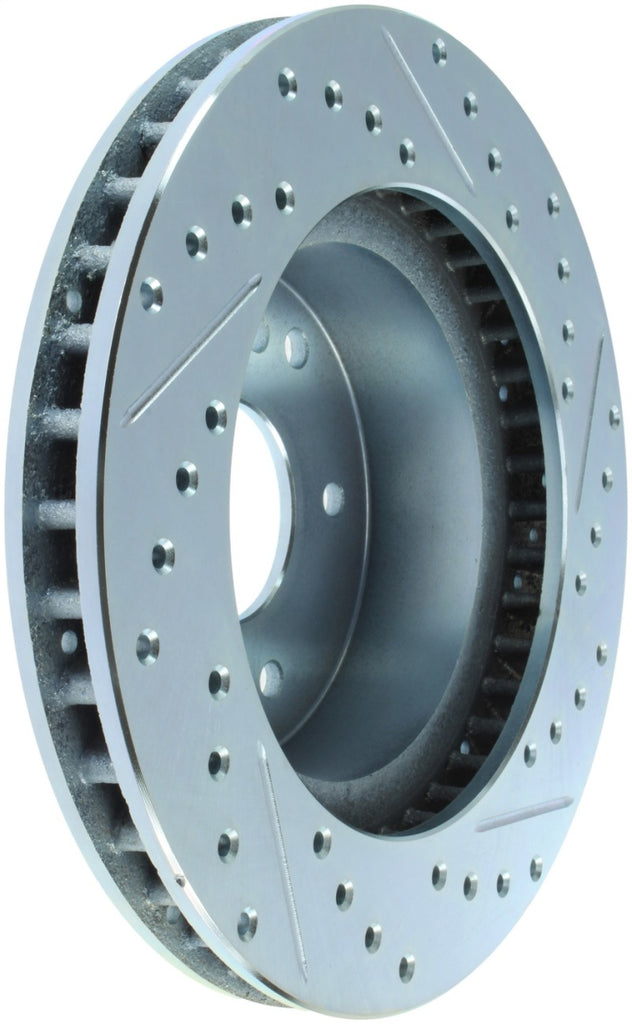 StopTech Select Sport 63-82 Chevrolet Corvette / 68-69 Camaro Slotted and Drilled Right Rear Rotor
