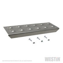 Load image into Gallery viewer, Westin 11in Step Plate w/screws (Set of 2)- Stainless Steel